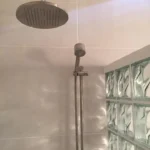 The ensuite shower