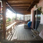 The veranda at the Shimmy Shack